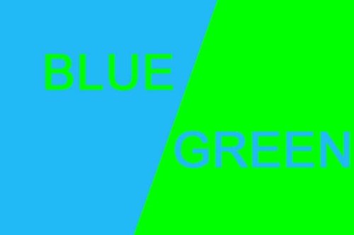  Ý nghĩa màu xanh dương và xanh lá cây trong cuộc sống
