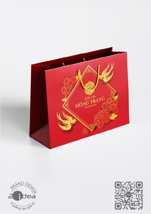 Túi giấy yến sào Hồng Trang