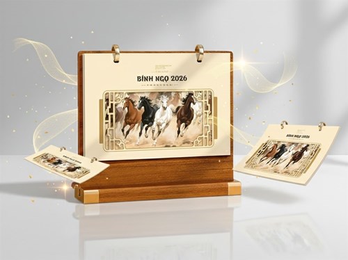 Lịch để bàn cao cấp tại Hà Nội