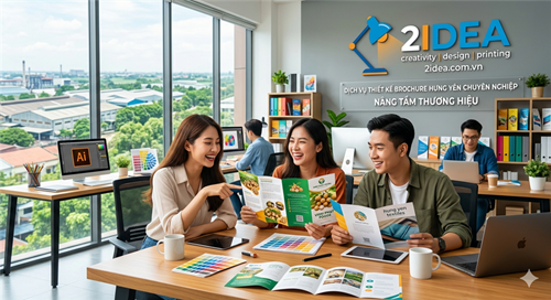 Dịch Vụ Thiết Kế Brochure Hưng Yên Chuyên Nghiệp, Sáng Tạo | 2IDEA