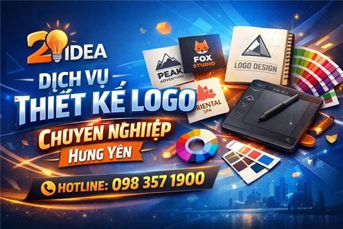 Dịch vụ thiết kế logo chuyên nghiệp Hưng Yên - 098 357 1900