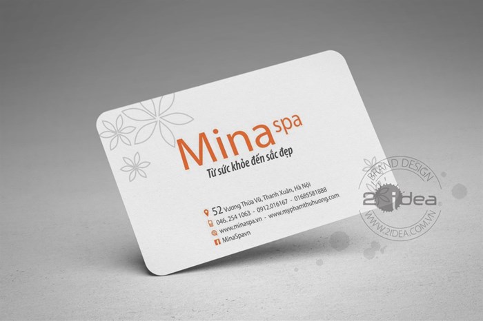 Name Card Mina Spa