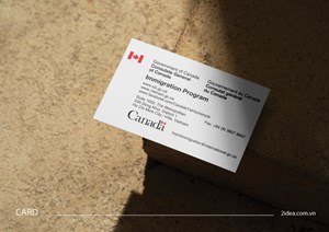Danh thiếp Đại sứ quán Canada