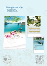 Lịch treo tường Phong cảnh Việt