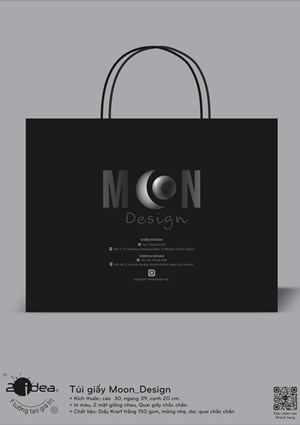 Túi giấy thời trang Moon