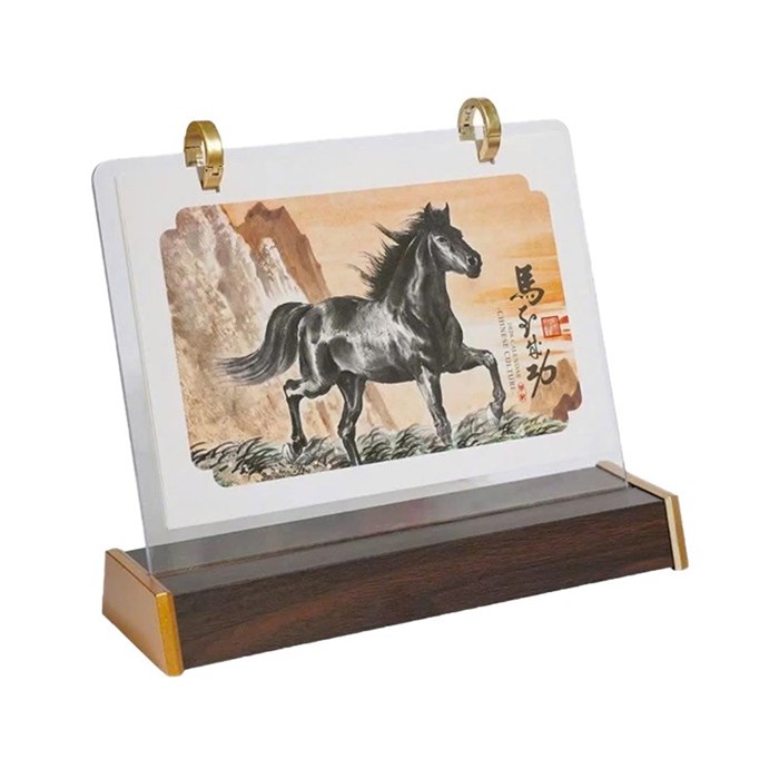 ịch để bàn cao cấp dạng khung mica